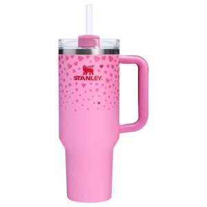 Stanley Valentine H2.0 Flowstate Pink Sweet Hearts Valentine Tumblr - 40oz